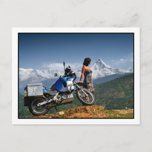 Cartão Postal Cartão-postal de Dreaming de Machhapuchhre