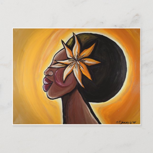 Cartão Postal Cartão-postal de Ébano (Frente)