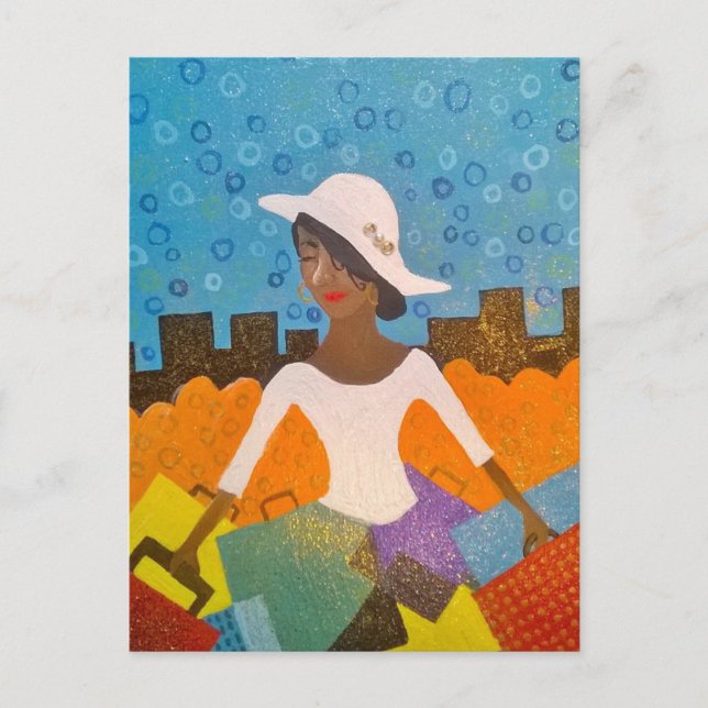 Cartão Postal Cartão-postal de empacotamento (Frente)