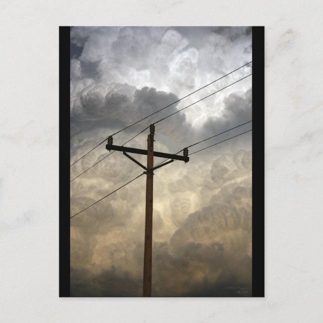 Cartão Postal Cartão-postal de energia potencial (Frente)