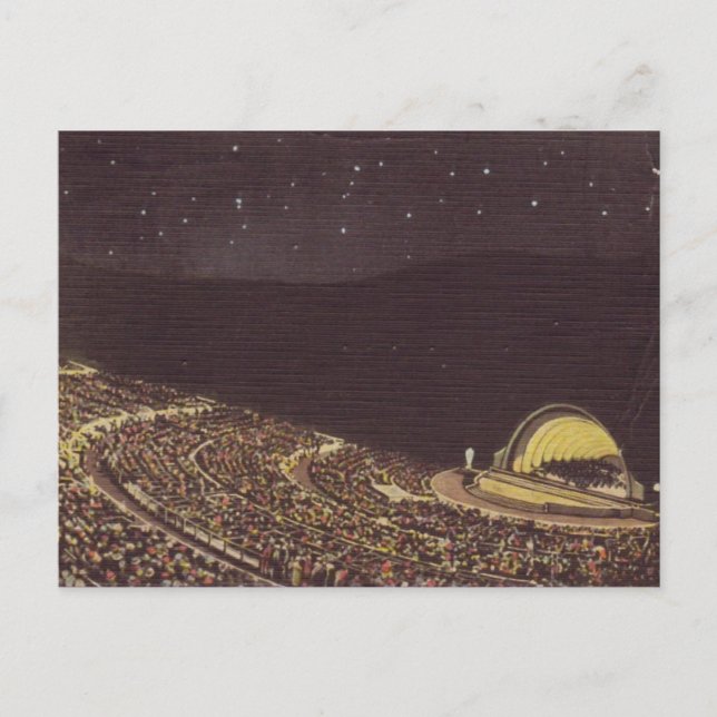 Cartão Postal Cartão-postal de Escolta de Casamento de Hollywood (Frente)