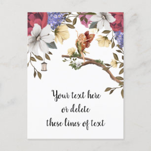 Cartão Postal Cartão-postal de fada