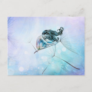 Cartão Postal Cartão-postal de fada de Wishing