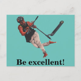 Cartão Postal Cartão-postal de fantasia de Patinete Kobold