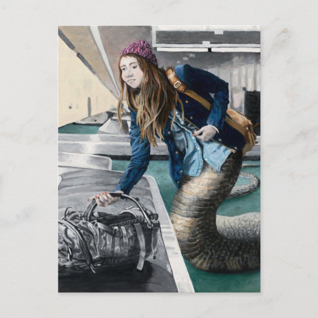 Cartão Postal Cartão-postal de fantasia de Viagem mundial (Frente)