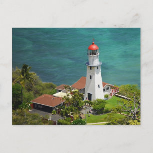 Cartão Postal Cartão-postal de farol de cabeça de diamante