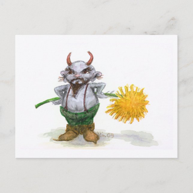 Cartão Postal Cartão-postal de Febre Alta (Frente)