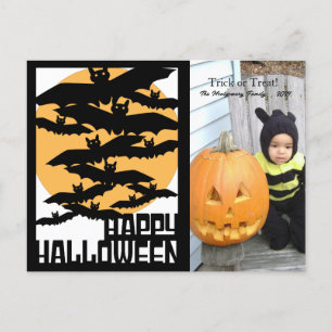 Cartão Postal Cartão-postal de Feliz Halloween