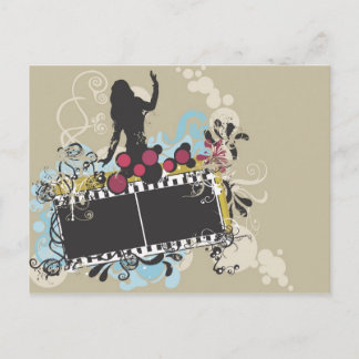 Cartão Postal Cartão-postal de fêmea