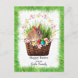 Cartão Postal Cartão-postal de Feriado de Páscoa Personalizado