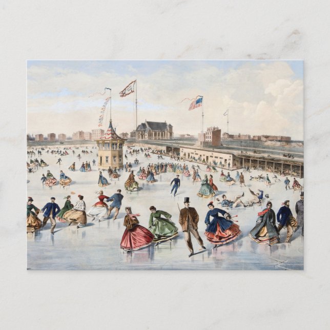 Cartão Postal Cartão-postal de feriados felizes (Frente)