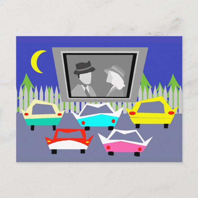 Cartão Postal Cartão-postal de filme com unidade de pequena cida (Frente)