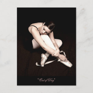 Cartão Postal Cartão-postal de fim de dia de dormência