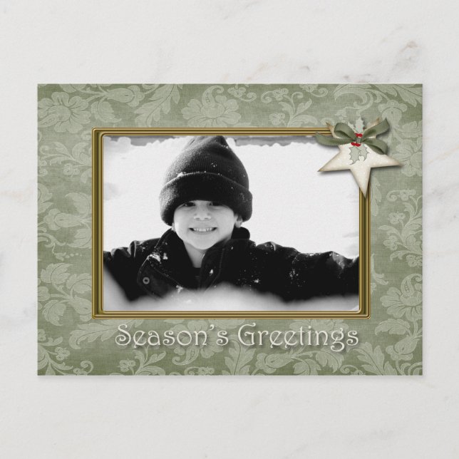 Cartão Postal Cartão-postal de fotografia estelar (Frente)