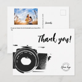 Cartão Postal Cartão-postal de fotografia personalizado do Fotóg