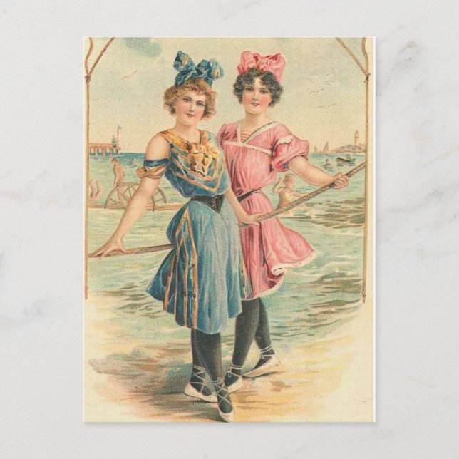 Cartão Postal Cartão-postal de fotografia Vintage (Frente)