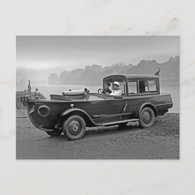 Cartão Postal Cartão-postal de fotografia Vintage (Frente)