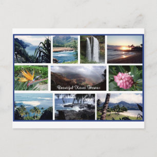 Cartão Postal Cartão-postal de fotos Kauai