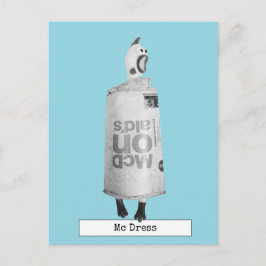 Cartão Postal Cartão-postal de frango de borracha legal