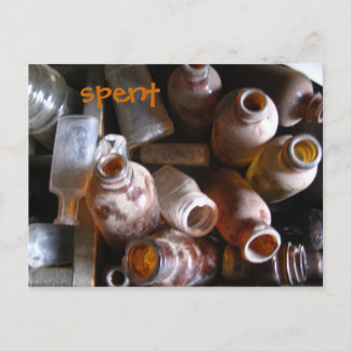 Cartão Postal Cartão-postal de frascos vazios