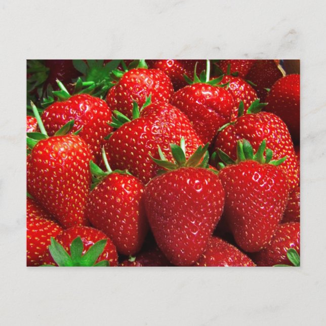 Cartão Postal Cartão-postal de fruta e Comida 3 (Frente)