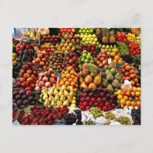 Cartão Postal Cartão-postal de fruta e Comida 96