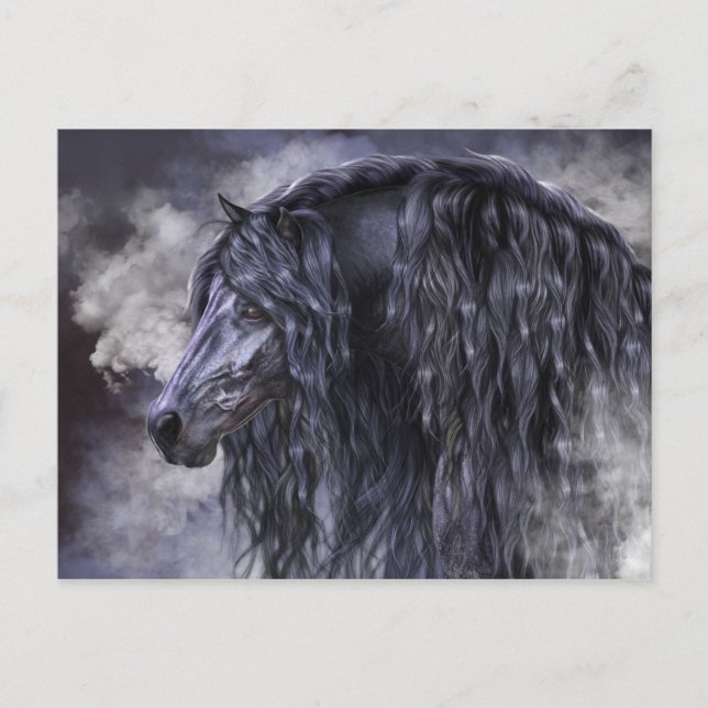 Cartão Postal Cartão-postal de fumaça e Ebony (Frente)