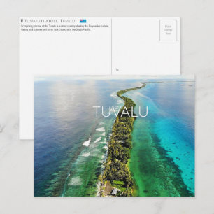 Cartão Postal Cartão-postal de Funafuti, Tuvalu