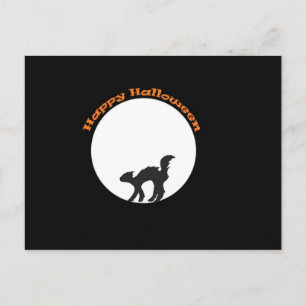 Cartão Postal Cartão-postal de gato preto