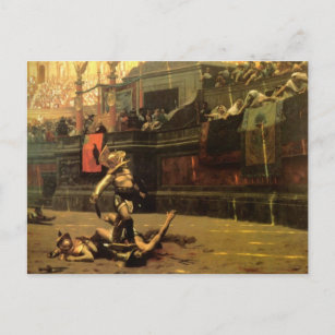 Cartão Postal Cartão-postal de Gladiador