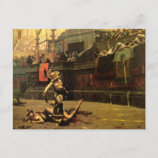 Cartão Postal Cartão-postal de Gladiador