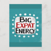 Cartão-postal de grande expansão de energia