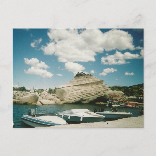 Cartão Postal Cartão-postal de Grécia da Ilha Zakynthos (Frente)