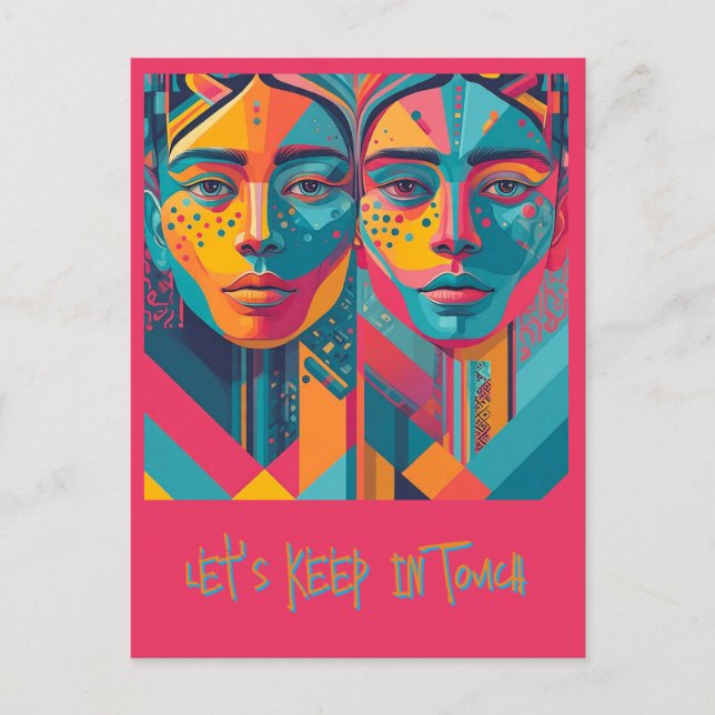 CARTÃO POSTAL "CARTÃO POSTAL DE GREETINGS" (Frente)