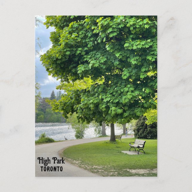 Cartão Postal Cartão-postal de High Park Toronto (Frente)