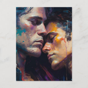 Cartão Postal Cartão-postal de Homens Apaixonados