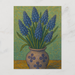 Cartão Postal Cartão-postal de Hyacinth Grape