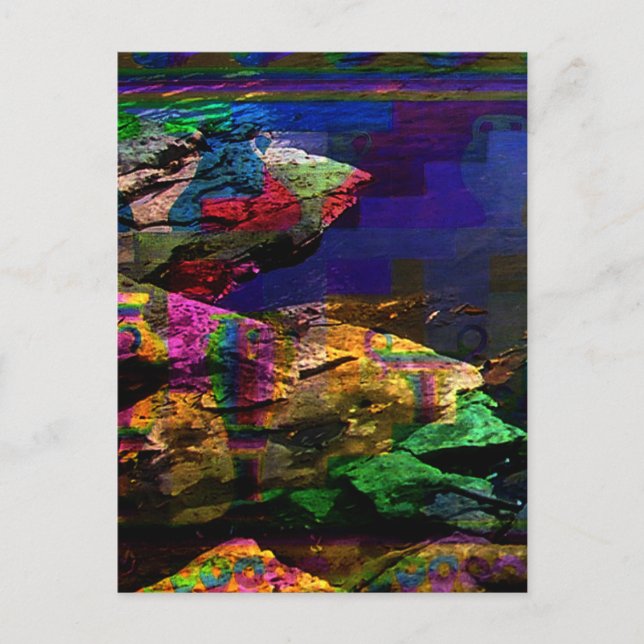 Cartão Postal Cartão-postal de "Idade do Bronze UV" (Frente)