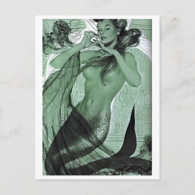 Cartão Postal Cartão-postal de ilustração clássico (Frente)