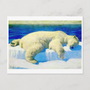 Cartão Postal Cartão-postal de ilustração clássico