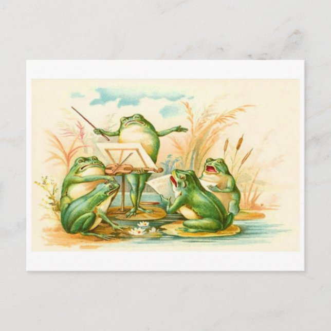 Cartão Postal Cartão-postal de ilustração clássico (Frente)