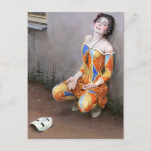 Cartão Postal Cartão-postal de ilustração clássico