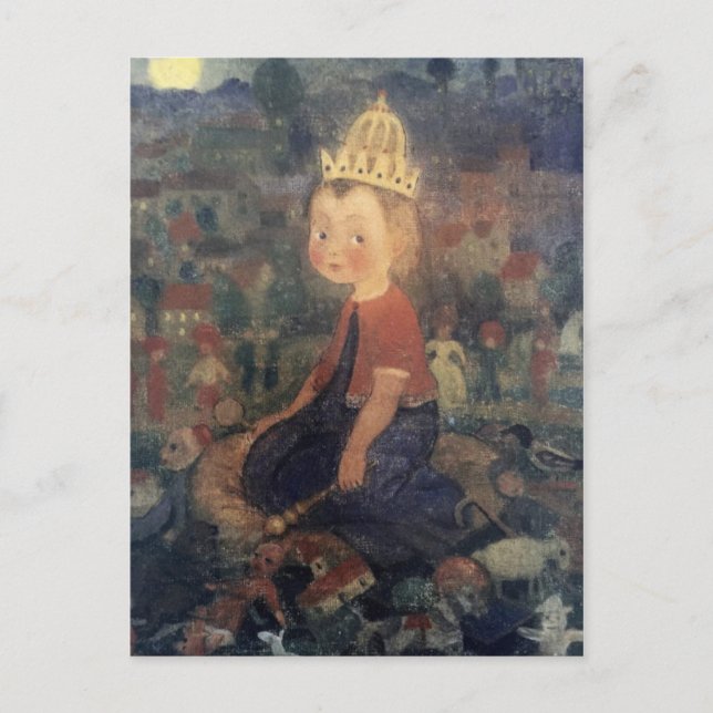 Cartão Postal Cartão-postal de Ilustração Clássico (Frente)