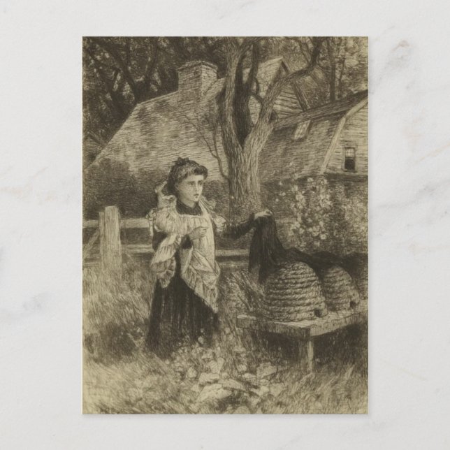 Cartão Postal Cartão-postal de Ilustração Clássico (Frente)