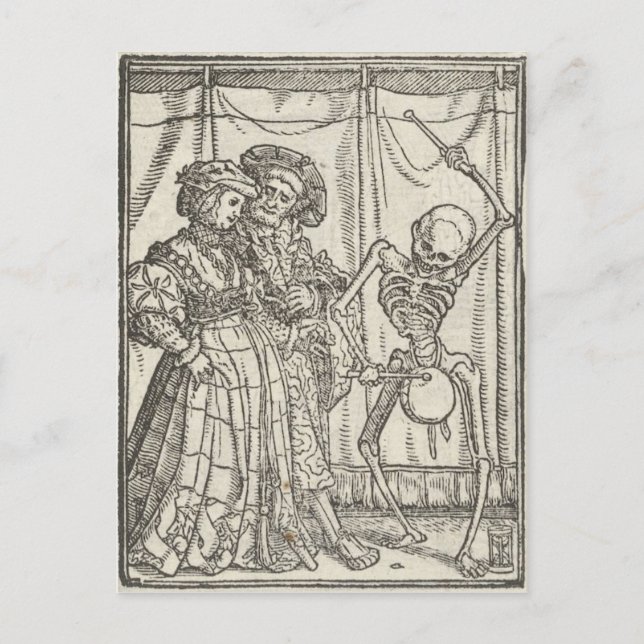 Cartão Postal Cartão-postal de Ilustração Clássico (Frente)