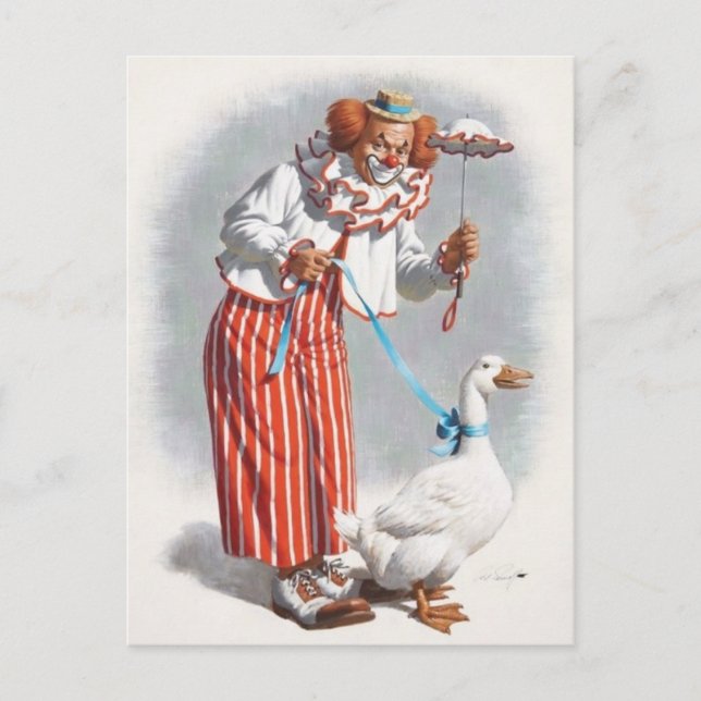 Cartão Postal Cartão-postal de Ilustração Clássico (Frente)