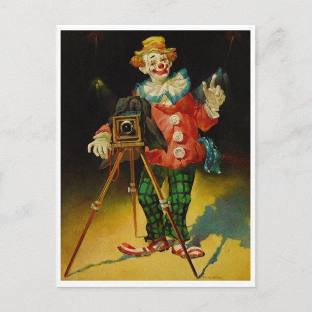 Cartão Postal Cartão-postal de ilustração clássico (Frente)