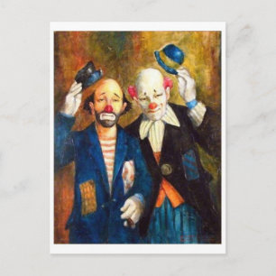 Cartão Postal Cartão-postal de ilustração clássico