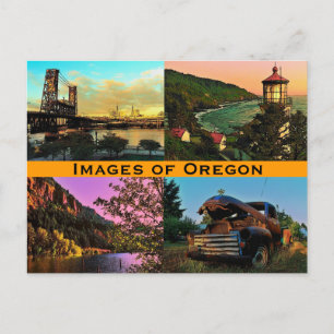 Cartão Postal Cartão-postal de Imagens do Oregon