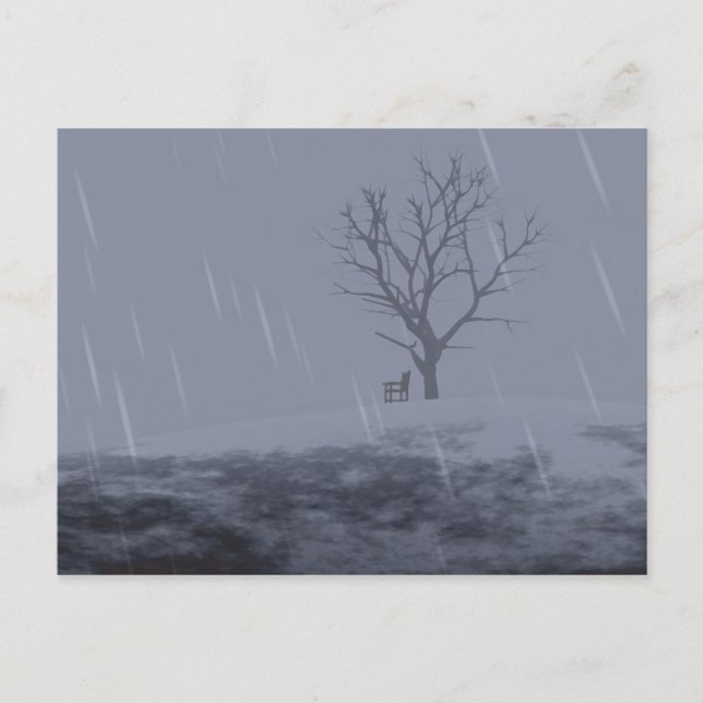 Cartão Postal Cartão-postal de inverno (Frente)